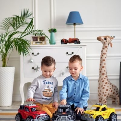 Twin Toy Car Play Set