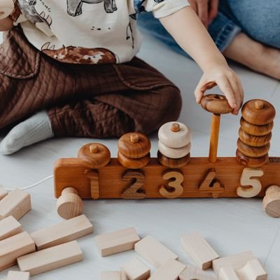 Counting Wooden Blocks